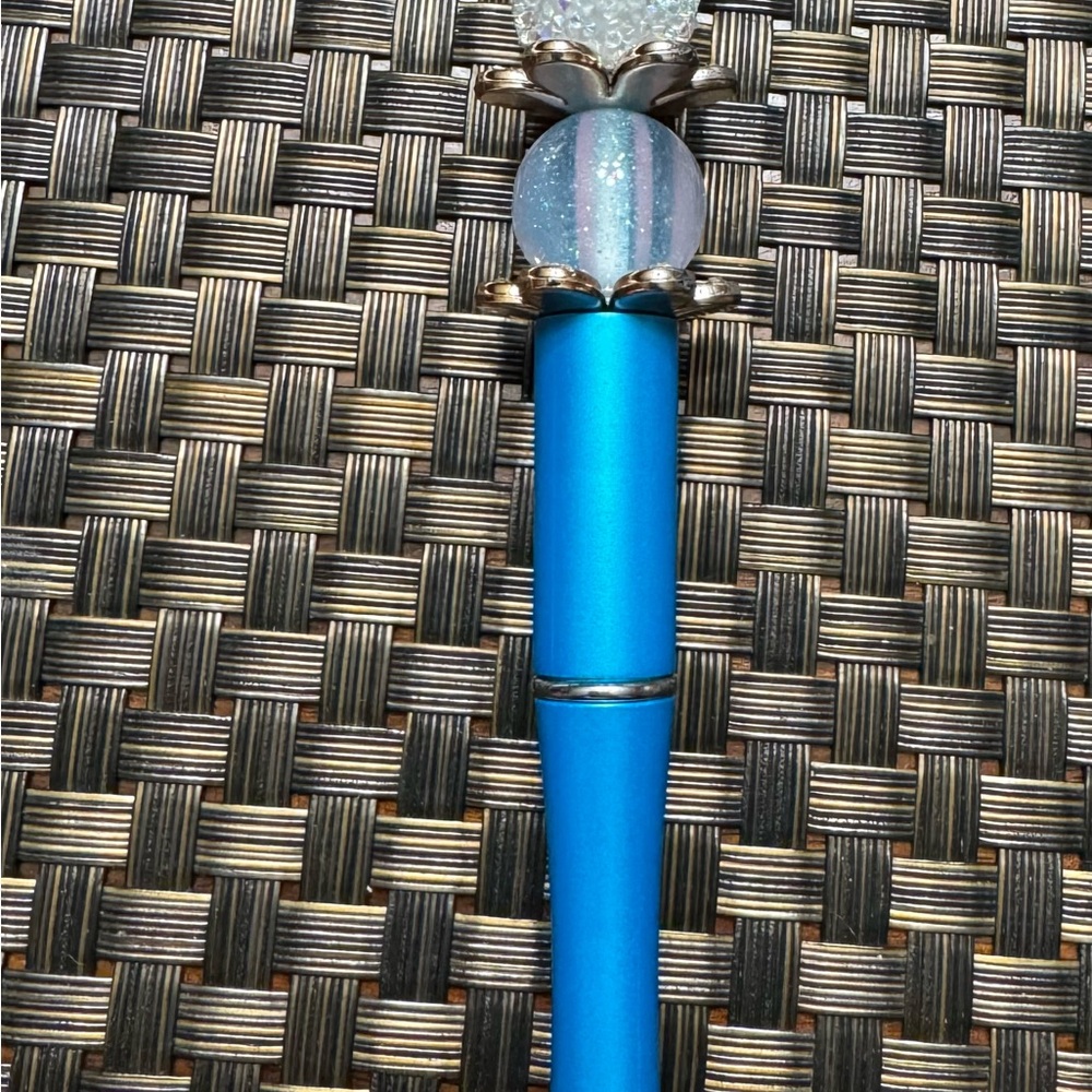 Elegant Blue Craft Pen
